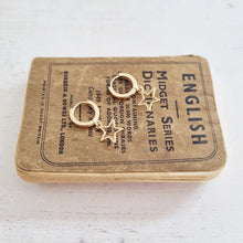 Load image into Gallery viewer, Gold Plated StarEarrings in a Bottle - 805 - Zamsoe