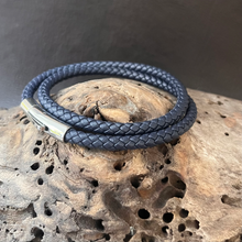 Load image into Gallery viewer, Classic Leather Double Wrap Bracelet For Him