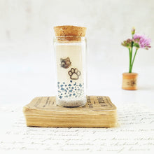 Load image into Gallery viewer, Cute cat and paw stud earrings in a bottle - Zamsoe