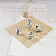 Load image into Gallery viewer, Sewing Forever Housework Whenever Swirl Pin Brooch - Zamsoe