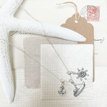 Load image into Gallery viewer, The Voyager: Cruise and Nautical Charm Necklace