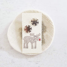 Load image into Gallery viewer, Cute Snowflake Stud Earrings - Zamsoe