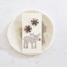 Load image into Gallery viewer, Cute Snowflake Stud Earrings - Zamsoe