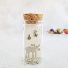 Load image into Gallery viewer, Cute Reindeer and Christmas Tree Stud Earrings - Zamsoe