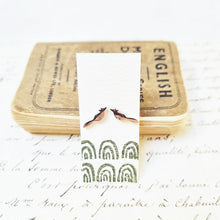 Load image into Gallery viewer, Little fox stud earrings in a bottle - Zamsoe