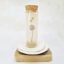 Load image into Gallery viewer, Gold daisy flower stud earrings in a bottle - Zamsoe