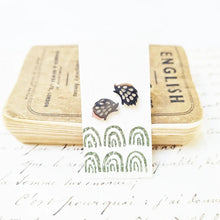 Load image into Gallery viewer, Charming hedgehog stud earrings in a bottle - Zamsoe