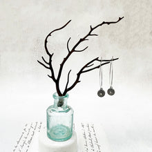 Load image into Gallery viewer, Abstract Shell Oval Hoops in a Keepsake Bottle