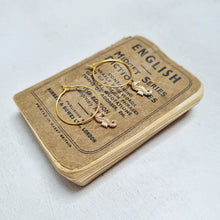 Load image into Gallery viewer, Gold Plated Seahorse Hoop Earrings. - Zamsoe