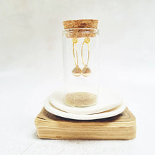 Load image into Gallery viewer, Gold Plated Seashell Hoop Earrings. - Zamsoe