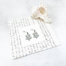 Load image into Gallery viewer, Sea Coral Stud Earrings in a Glass Dome