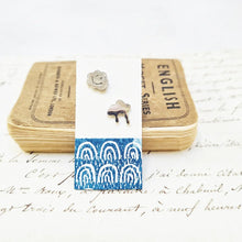 Load image into Gallery viewer, Smiley cloud stud earrings in a bottle - Zamsoe