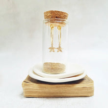 Load image into Gallery viewer, Gold Plated Starfish Hoop Earrings. - Zamsoe