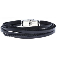 Load image into Gallery viewer, Men’s Italian Leather Multi-Strand Bracelet - Zamsoe