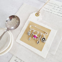 Load image into Gallery viewer, Afternoon Tea Charm Pin Brooch - 26 - Zamsoe