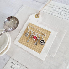 Load image into Gallery viewer, Afternoon Tea Charm Pin Brooch - 26 - Zamsoe