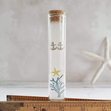 Load image into Gallery viewer, Anchor Silver Plated Stud Earrings in a Bottle - 37 - Zamsoe