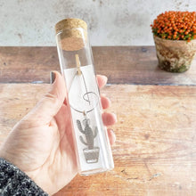 Load image into Gallery viewer, Cactus and Stripy Pot swirl Pin - 80 - Zamsoe