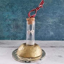 Load image into Gallery viewer, Christmas Heart Earring Baubles - 96 - Zamsoe