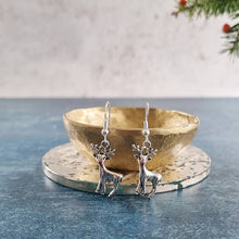 Load image into Gallery viewer, Christmas Reindeer Earring Bauble - 98 - Zamsoe
