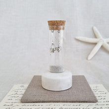 Load image into Gallery viewer, Crab and Bucket Sterling Silver Earrings in a Bottle - 110 - Zamsoe