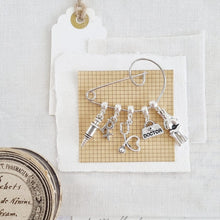 Load image into Gallery viewer, Doctor Brooch on a Swirl Pin - 117 - Zamsoe