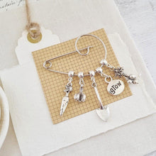 Load image into Gallery viewer, Grow Your Own Garden Swirl Brooch - Zamsoe