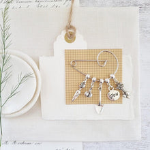 Load image into Gallery viewer, Grow Your Own Garden Swirl Brooch - Zamsoe