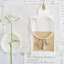 Load image into Gallery viewer, Life's a Beach Silver Plated Charm Bracelet - Zamsoe