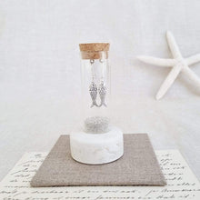 Load image into Gallery viewer, Little Fish Earrings in a Bottle - Zamsoe