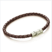 Load image into Gallery viewer, Plaited Leather Bracelet for Men - Zamsoe