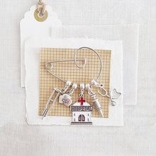 Load image into Gallery viewer, Nurse Brooch on a Swirl Pin - Zamsoe