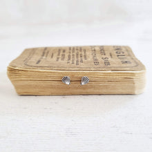 Load image into Gallery viewer, Sterling silver shell stud earrings in a bottle - Zamsoe