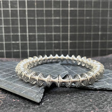 Load image into Gallery viewer, Wavy Titanium Steel Bracelet For Him or Her
