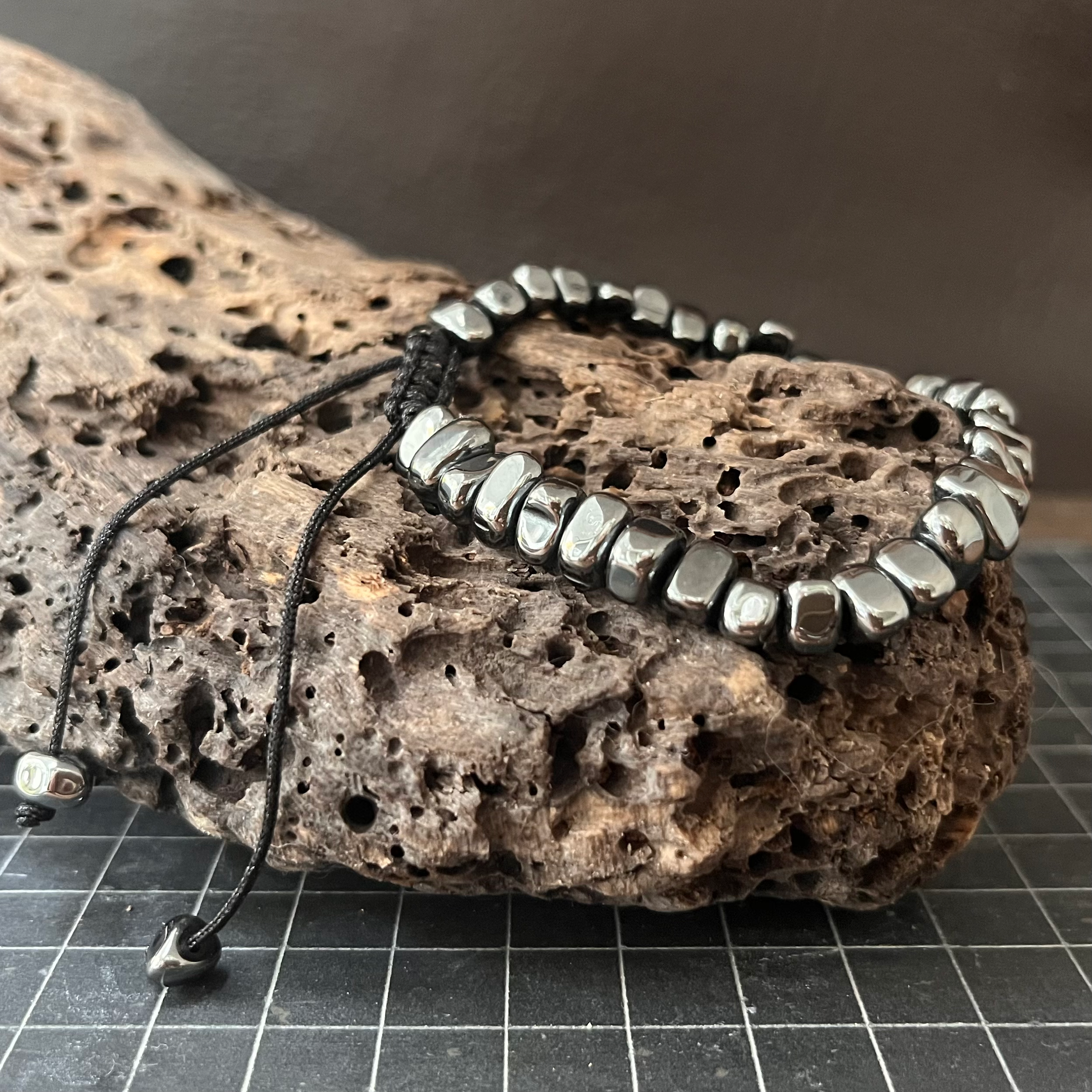Modern Beaded Natural Stone Bracelet Gift For Him