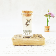 Load image into Gallery viewer, Intricate Butterfly Stud Earrings in a bottle
