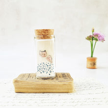 Load image into Gallery viewer, Cute Cat and Mouse Stud Earrings in a bottle
