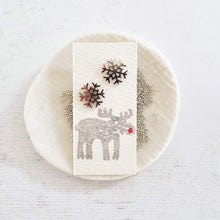 Load image into Gallery viewer, Cute Snowflake Stud Earrings
