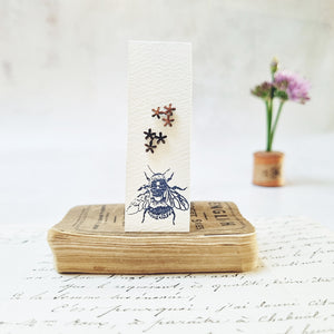 Classic forget me not flower stud earrings in a bottle - style 2