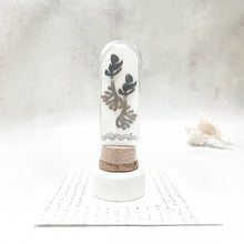 Load image into Gallery viewer, Large Seaweed Earrings in a Glass Dome
