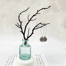 Load image into Gallery viewer, Sea Urchin Oval Hoops in a Keepsake Bottle 3
