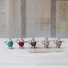 Load image into Gallery viewer, Colourful Teapot Earrings in a Bottle Zamsoe Earrings
