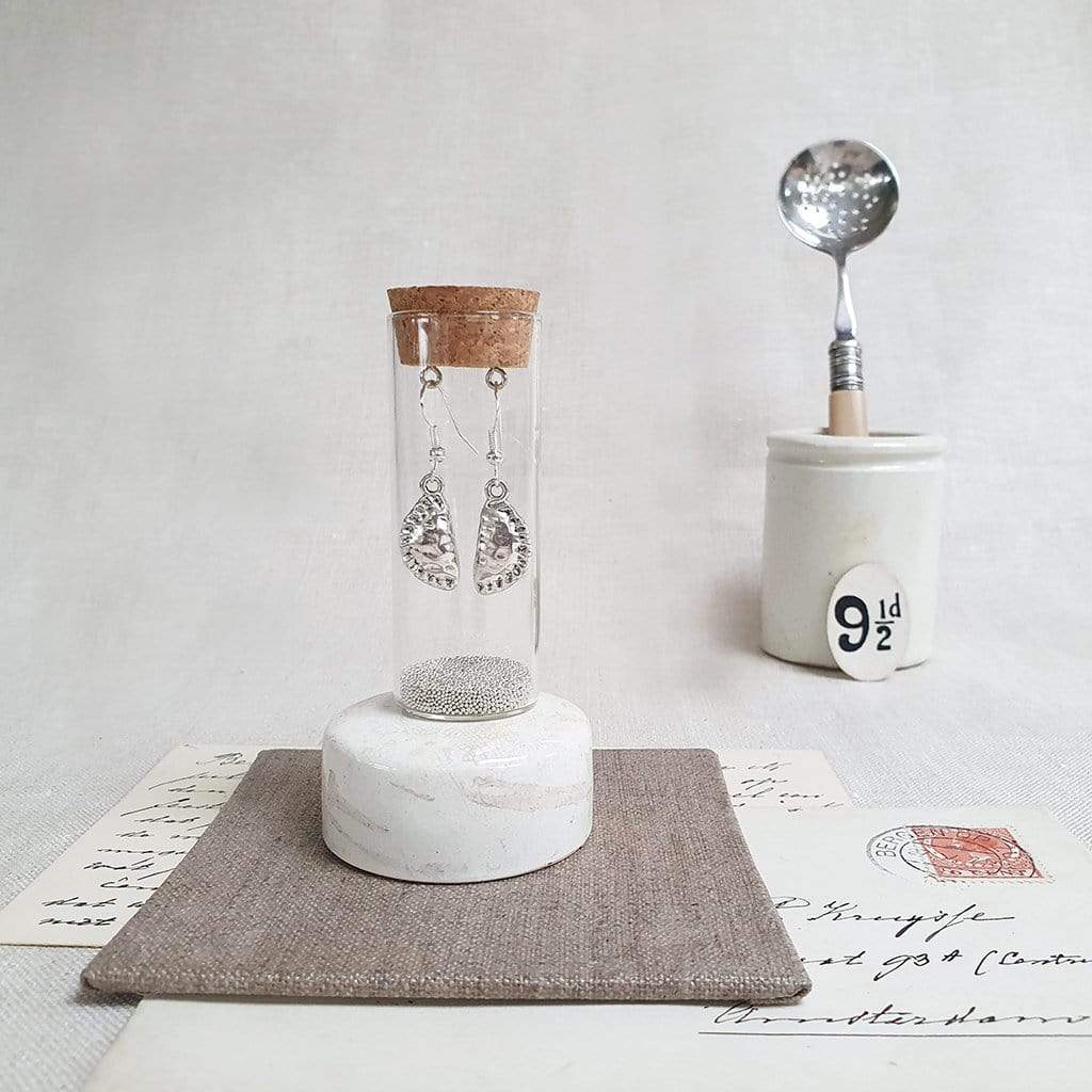 Cornish Pasty Earrings in a Bottle are a taste of Cornwall. - 108 - Zamsoe