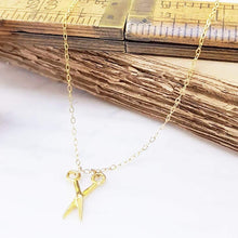 Load image into Gallery viewer, Gold Sewing Necklace Zamsoe Necklace
