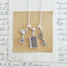 Load image into Gallery viewer, Literacy Charm Necklace Zamsoe Necklace

