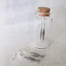 Load image into Gallery viewer, Little Fish Earrings in a Bottle Zamsoe Earrings
