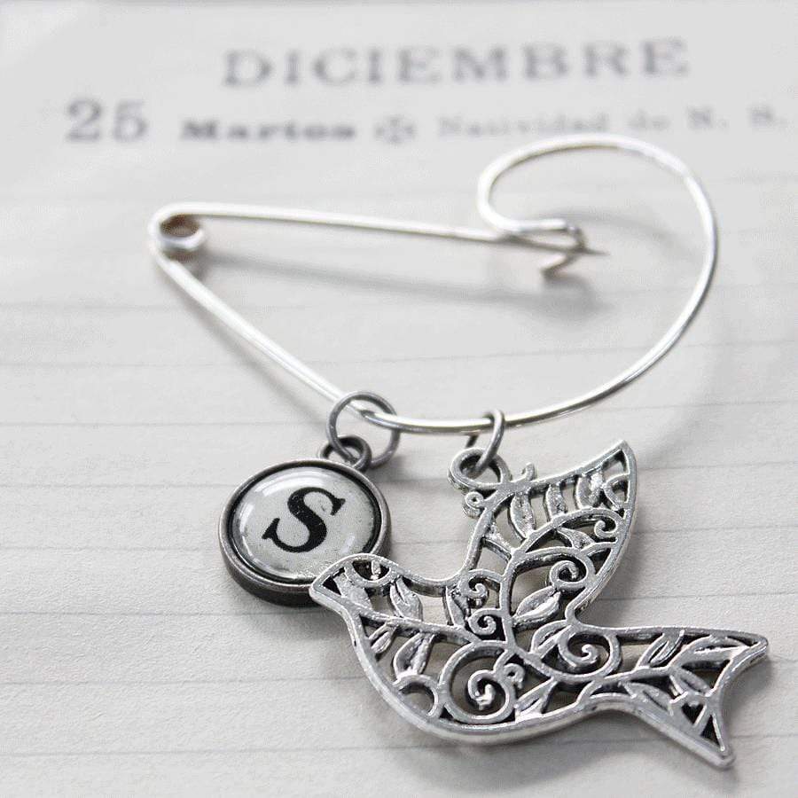 Peace Dove Brooch - Zamsoe