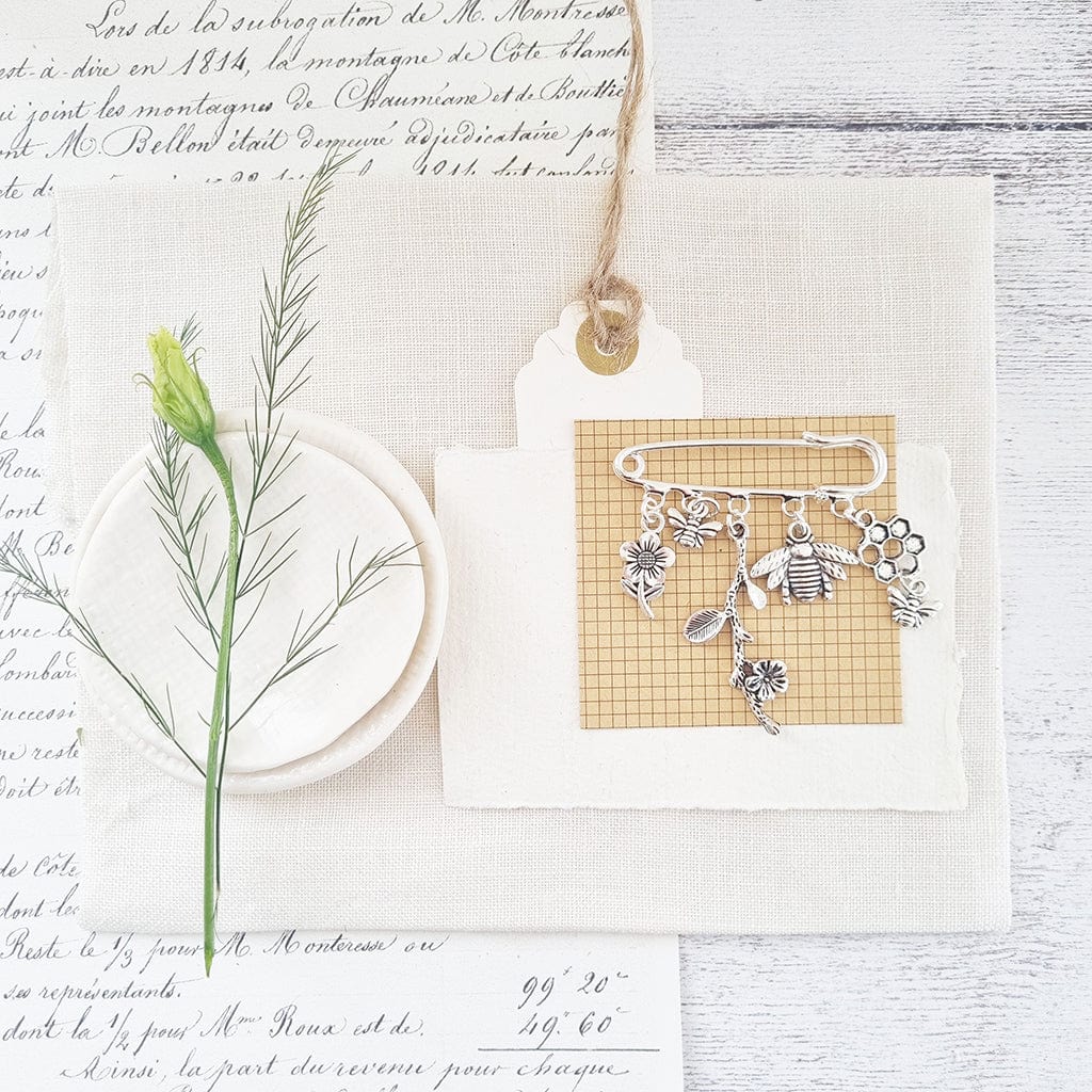 Save The Bees Brooch - Zamsoe