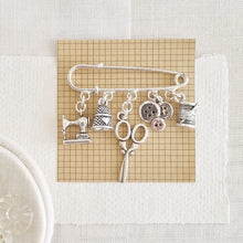 Load image into Gallery viewer, Sewing Forever Housework Whenever Brooch Zamsoe Brooch
