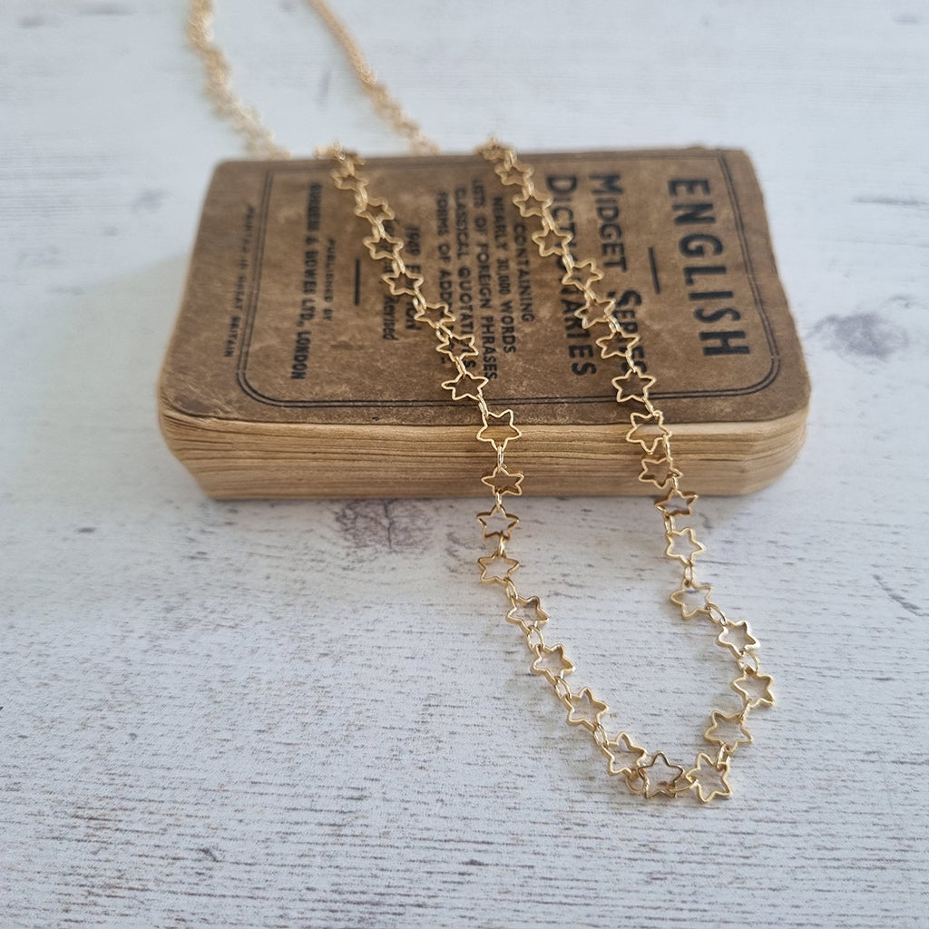 Gold Stars Necklace